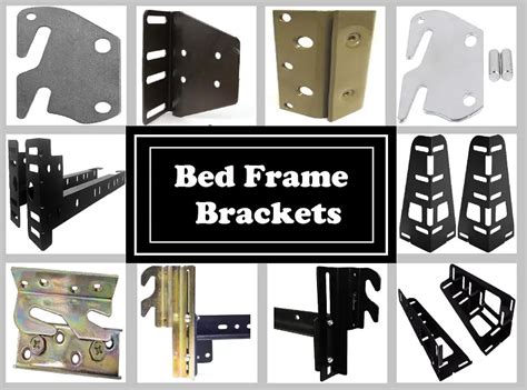 wooden bed frame brackets